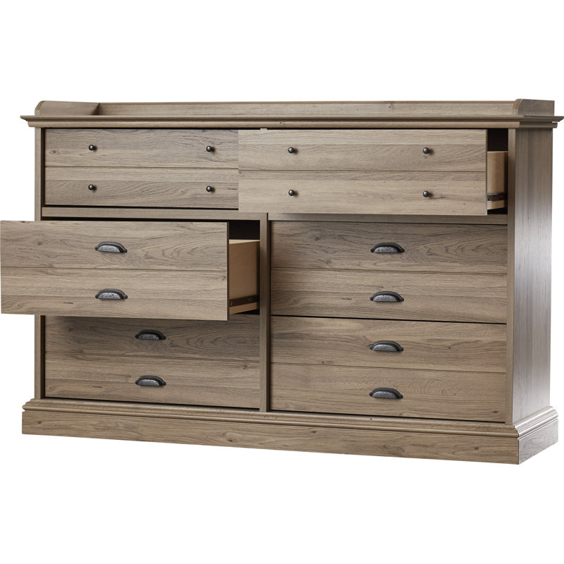 Beachcrest Home Bowerbank Chester 6 Drawer Double Dresser & Reviews